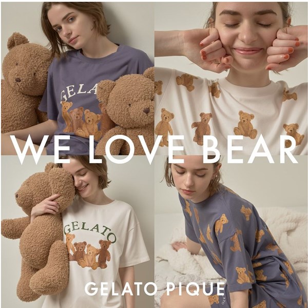 gelato pique(ジェラート ピケ)のニュース | 【RECOMMEND】＼WE LOVE BEAR／ベア柄シリーズが登場！